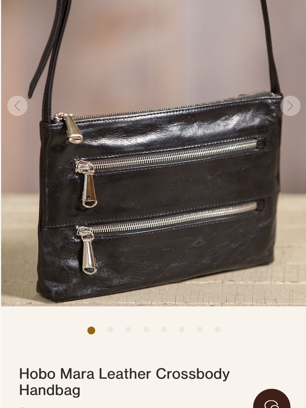 Hobo the Mara. Black leather.